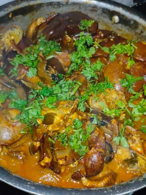Crab Sukka Recipe